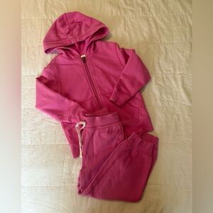 Hanna Andersson Bright Basics Survivor Hoodie and Joggers